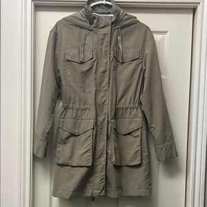 Universal Thread Waterproof Utility Hooded Jacket /Raincoat rain jacket